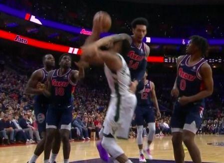 格林恶意犯规视频,争议动作引发热议