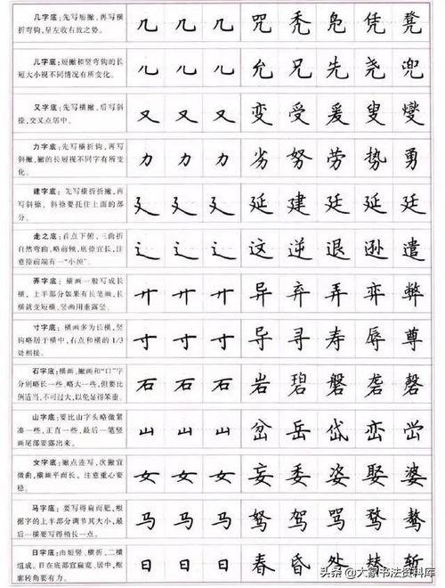 硬笔书法楷书视频,跟随视频教程，轻松掌握规范书写技巧