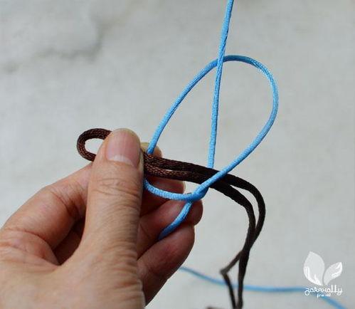 单向平结编法视频,轻松掌握时尚发饰的编织技巧